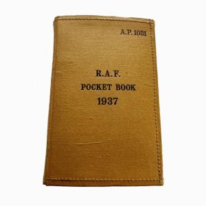 RAF Pocket Book - Dated 1937