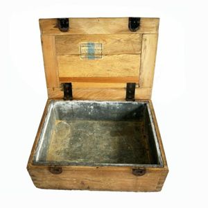 WW2 German 1938 Lead Lined Ammo Crate