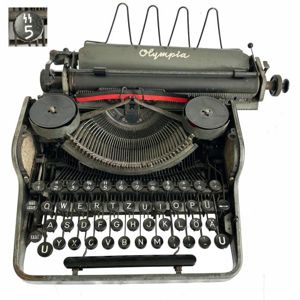 WW2 German SS Typewriter - Olympia Robust