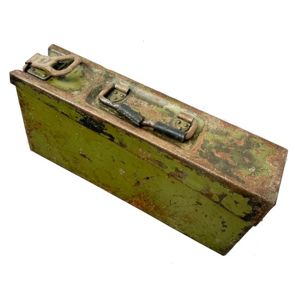 WW2 German MG34/ 42 Ammo Tin - Apple Green