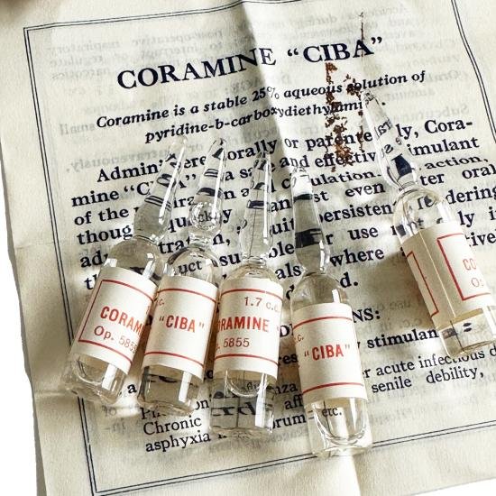 WW2 Box of Coramine Ampoules - Unused. — image 3