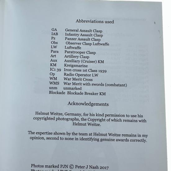 Rare Book - German Awards, Hinges and Hooks, WW2 — image 5