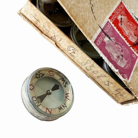 WW2 Full Box of German Escape Compassess — image 2