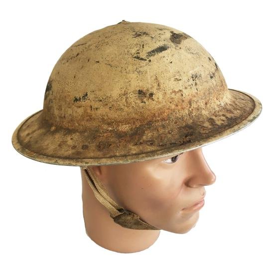 WW2 South African Helmet - North Africa — image 3