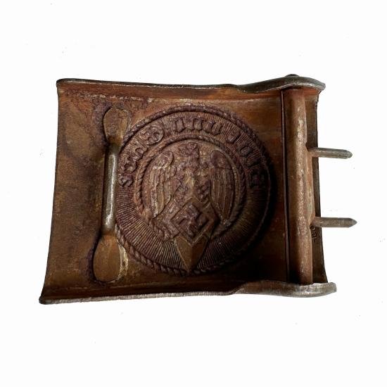 WW2 Hitlerjugend Belt & Buckle (Assmann) — image 3