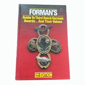 Book - Foreman;s Guide To Third Reich German Awards 2nd …