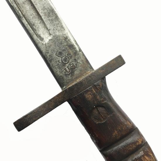 WW1 USA 1917 Pattern Remington Bayonet & Scabbard — image 4