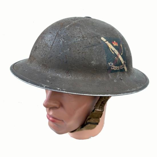 WW2 British Mk.II Helmet - Seaforth Highlanders — image 10