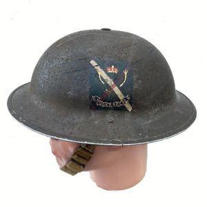 WW2 British Mk.II Helmet - Seaforth Highlanders