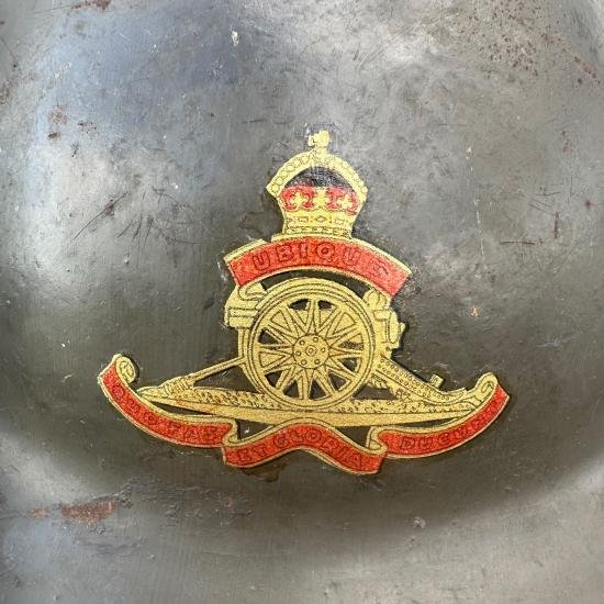 WW2 British Mk.II Helmet - Royal Artillery — image 6