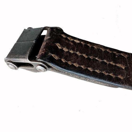 WW2 German Wehrmacht MP40 Leather Sling - Stamped — image 6