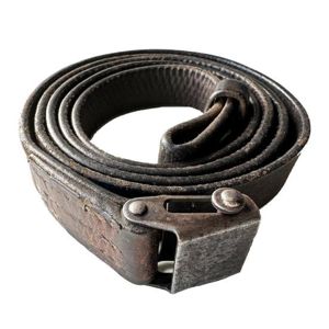 WW2 German Wehrmacht MP40 Leather Sling - Stamped