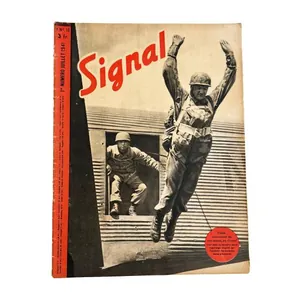 WW2 German Signal Magazine - Invasion of Crete