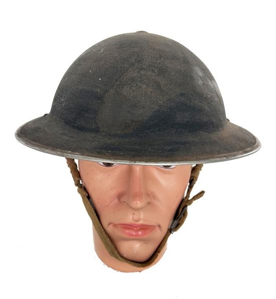 WW2 Early Mk.II Helmet - 43rd (Wessex) Division - 1938. — image 2