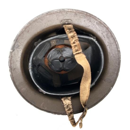 WW2 Early Mk.II Helmet - 43rd (Wessex) Division - 1938. — image 8
