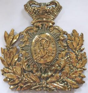 VictorianThe North Somerset Yeomanry Officers Helmet Plate