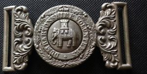 Dumbartonshire Rifle Volunteers Waist Belt Clasp