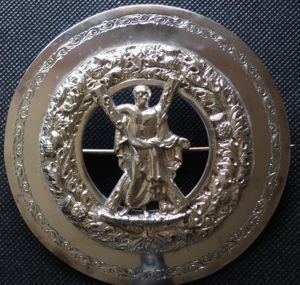 Royal Highlanders The Black Watch Officers Plaid Brooch