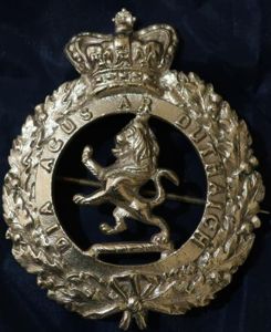 The Lanarkshire Rifle Volunteers 60th-61st Highland Corps Officers Plaid Brooch