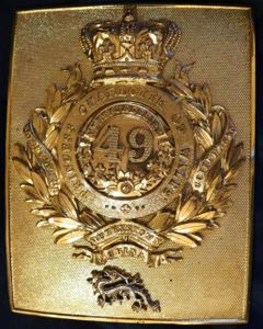 49th Foot The Hertfordshire Regiment Crimean period Officers Shoulder Belt …