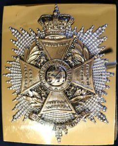 34th Foot The Cumberland (Border) Regiment Officers Post 1845 Shoulder …