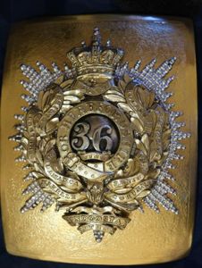 36th Foot The Herefordshire Regiment pre 1850 Officers Shoulder belt …