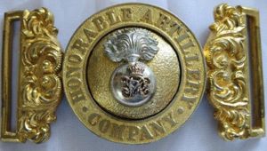 Victorian Honorable Artillery Company Officers Waist Belt Clasp
