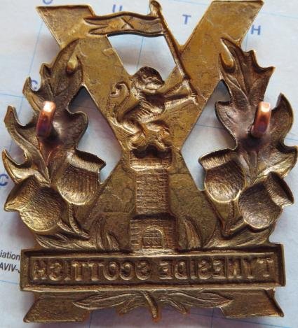 Tyneside Scottish Brass Economy 2nd Pattern Badge — image 2