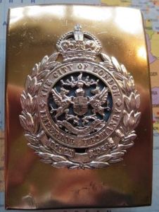 The City of London Imperial Yeomanry (Rough Riders) Shoulder Belt …