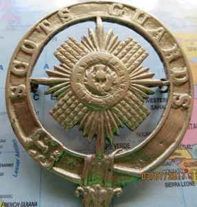 Scots Guards Victorian Pipers Badge