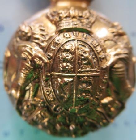 Royal Scots Fusiliers Victorian Fur Cap Badge — image 2