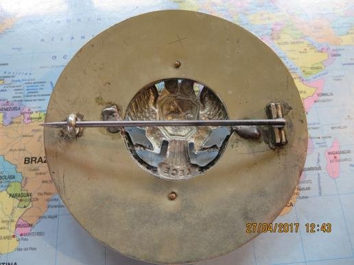 Black Watch 4th (Perthshire) Volunteer Battalion Officers Plaid Brooch — image 4