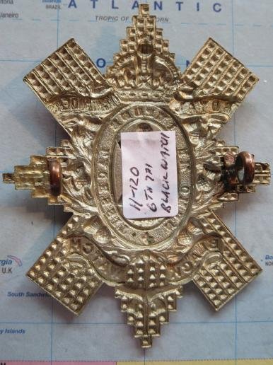 Black Watch 6th-7th  (Perth & Fife) Battalion ORs Glengarry — image 3