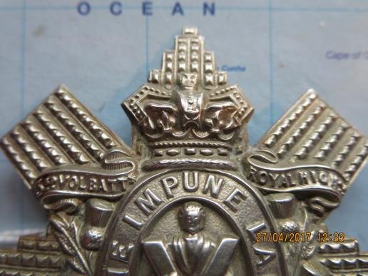 Black Watch 3rd (Dundee Highland) Volunteer Battn O/Rs Glengarry Badge — image 2