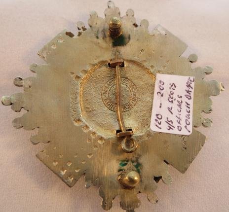 4th-5th Royal Scots Cross Belt Badge — image 4