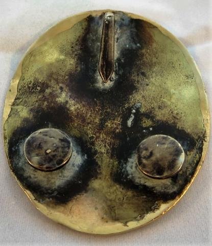 Georgian Irish Militia Cross Belt Plate — image 2