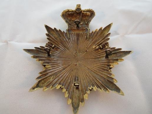 QVC Officers Blue Cloth Helmet Plate to the 9th Norfolk Regiment — image 3