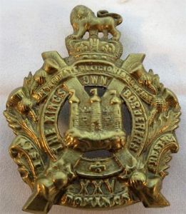 QVC 25th The Kings Own Borderers Pouch Badge