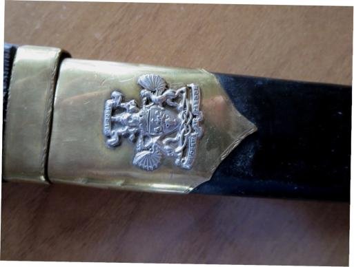 Victorian Dundee Highlanders Officers Dirk — image 3