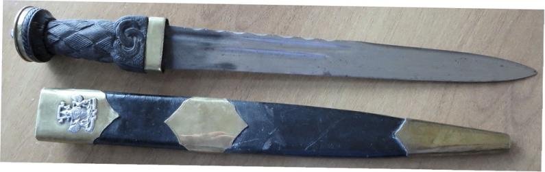 Victorian Dundee Highlanders Officers Dirk — image 4