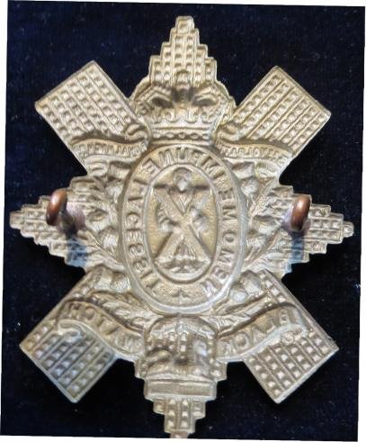 3rd (Dundee Highland) Volunteer Battalion Black Watch O/Rs Bonnet badge — image 3