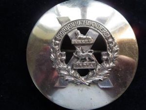 The Gordon Highlanders 2nd Battalion Plaid Brooch