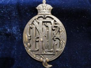 The Queens Edinburgh Rifle Brigade Shoulder Belt plate