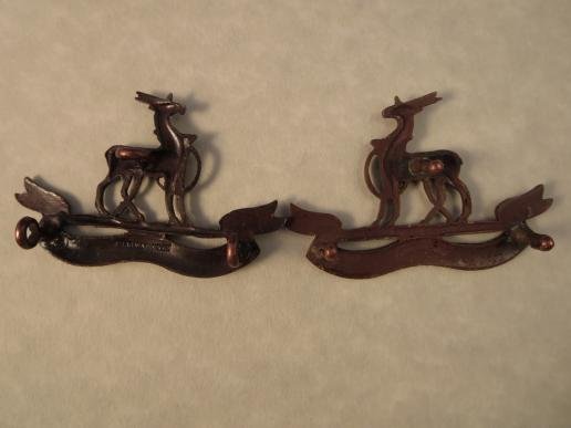 Royal Warwickshire Regiment Officers WW1 matched collars — image 4