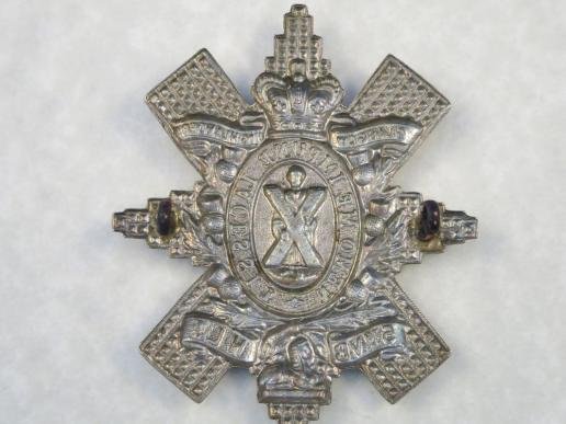 Highland Light Infantry 5th Volunteer Battalion O/Rs Glengarry badge — image 2
