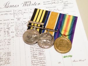Scarce Trio of Medals to Webster Royal Navy – Royal …