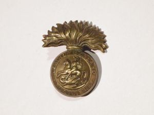 WW1 Era Northumberland Fusiliers Cap Badge.