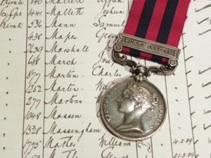 Victorian India General Service Medal – Burma Clasp to Martin …