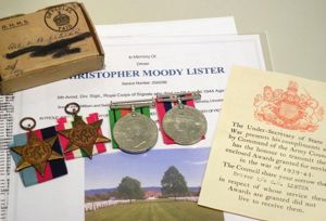 WW2 Group 4 to Dvr Lister Royal Corps of Signals …