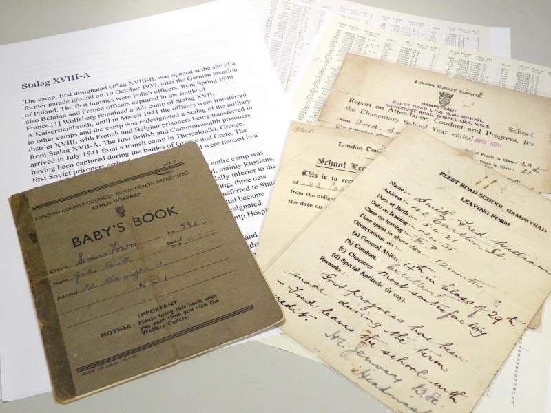 WW2 Africa Star Medal Group to Smith 88th HAA Regiment. Taken POW Tobruk. — image 9